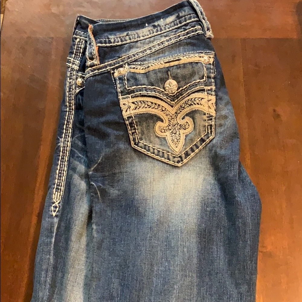 Rock revival skinny jeans